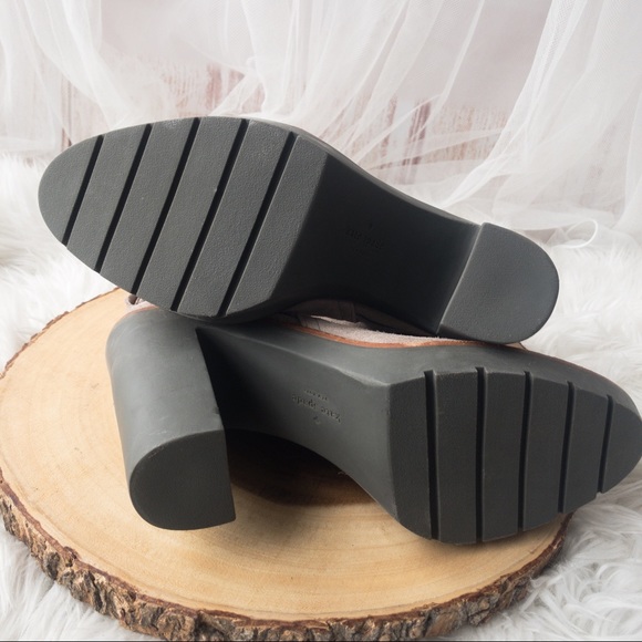 KATE SPADE New York Tan Suede Boots Women Size 10 - Picture 7 of 12